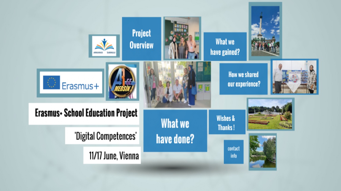 Erasmus+ Projesi Viyana Hareketlilik Tecrübemizi Avrupa'daki Öğretmenlerle Paylaştık 